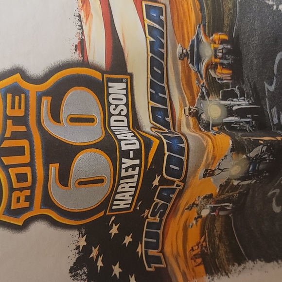 Harley davidson xxl route 66 heros tee shirt - Picture 3 of 7